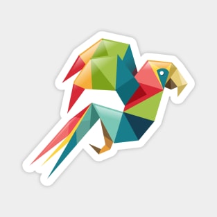 Parrot Origami Magnet