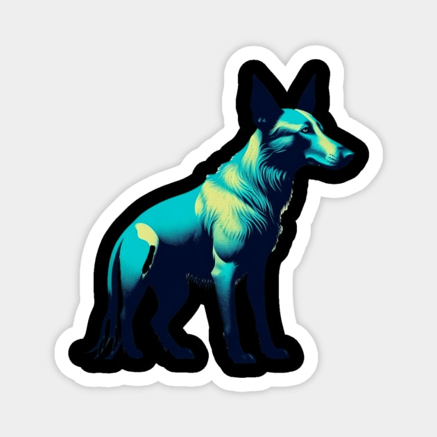 Kelpie Magnet by CHromatic.Blend