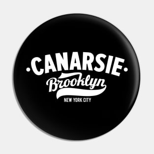 Canarsie Vibes NY  - Brooklyn, Apparel lettering Pin