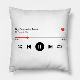 Favourite Track on White Pillow