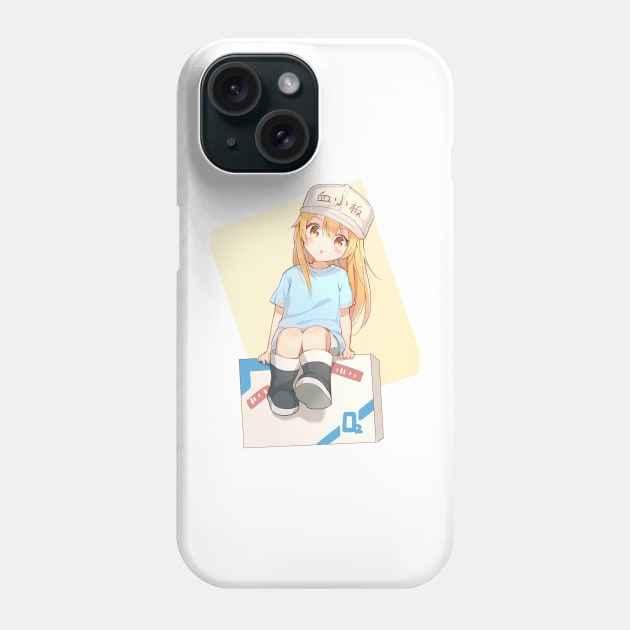 Platelet Cells at Work Phone Case by Beastlykitty