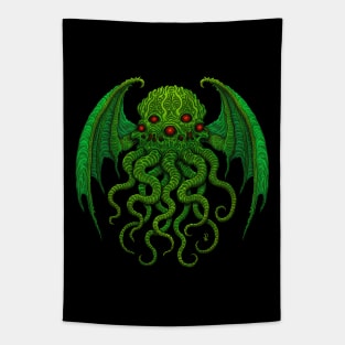 Cthulhu Head - Azhmodai 2018 Tapestry