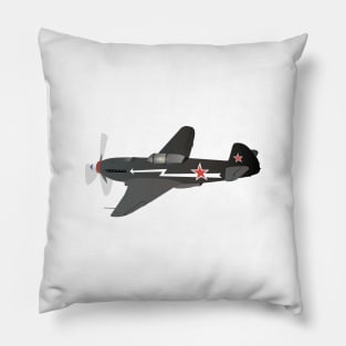 Soviet Yak-3 WW2 Fighter Aircraft Pillow