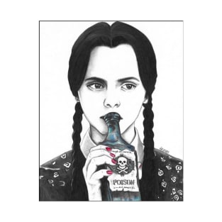 Wednesday Addams drawing T-Shirt