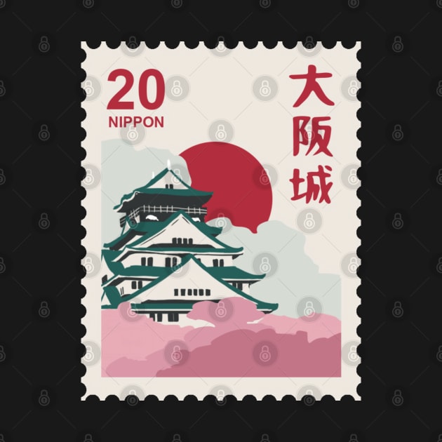 Japan temple stamp by DesignIndex