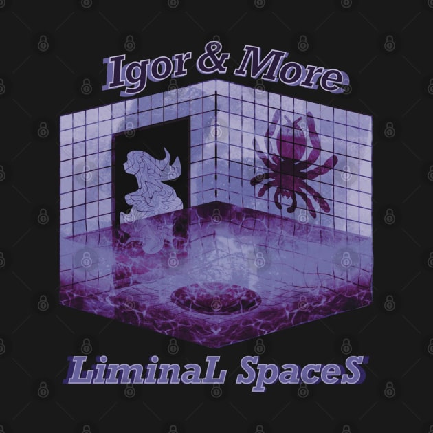 Igor & More Tarantula Liminal Spaces Purple by IgorAndMore