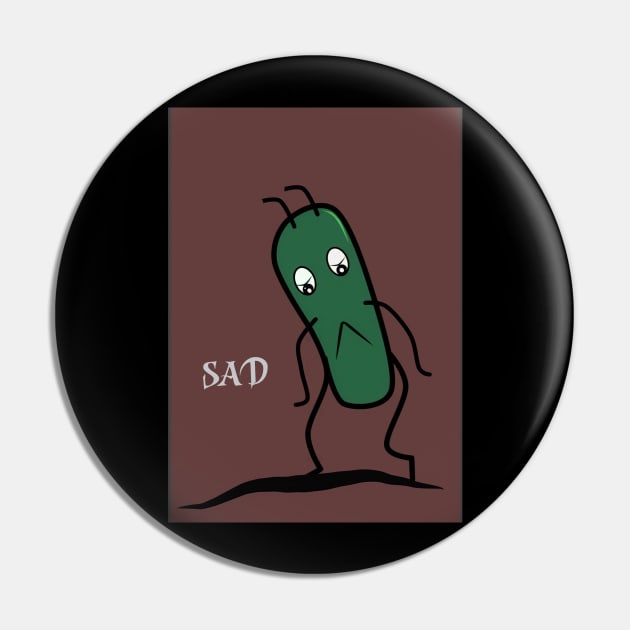 Sad boy t-shirt Pin by Sons'tore