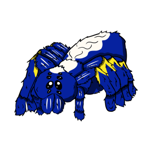 A Little Spooder - Blue T-Shirt