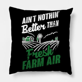 Fresh Farm Air (white) Pillow