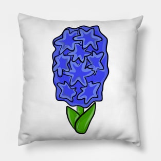 lil hyacinth Pillow