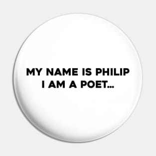 I am a Poet Pin