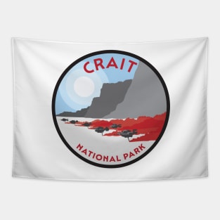 Crait National Park Tapestry