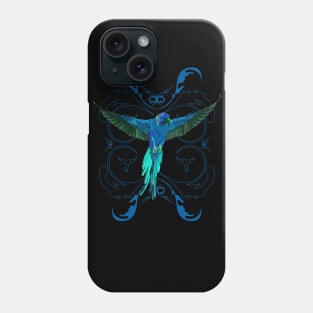 Blue Parrot Phone Case