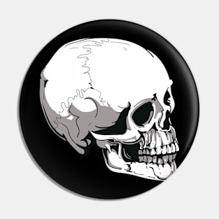 cool skull Pin