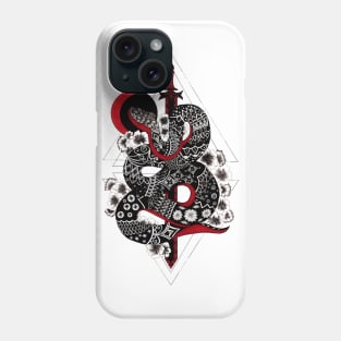 Snake and Sword - Virtue - Sunweaver Phone Case