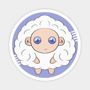 An adorable sheep Magnet