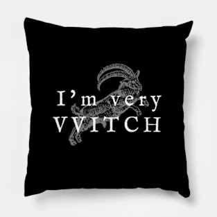 I'm very witch Pillow