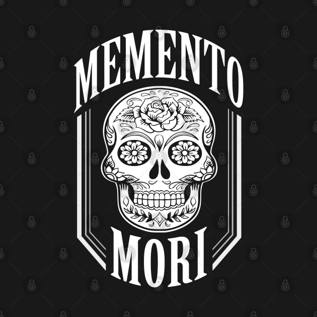 Memento Mori (with a calavera/sugar skull) by Elvdant