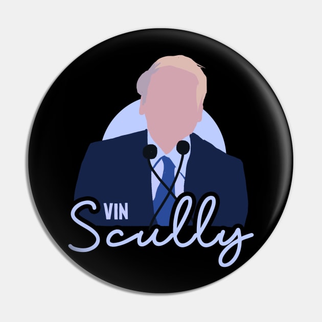 Vin Scully Pin by NelsonPR