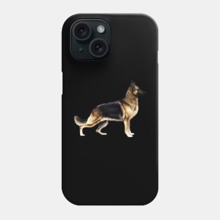 German Shepherd, Love German Shepherds Phone Case