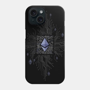 Ethereum circuit Phone Case