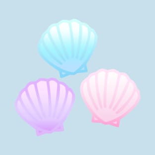 Pastel Sea Shells T-Shirt