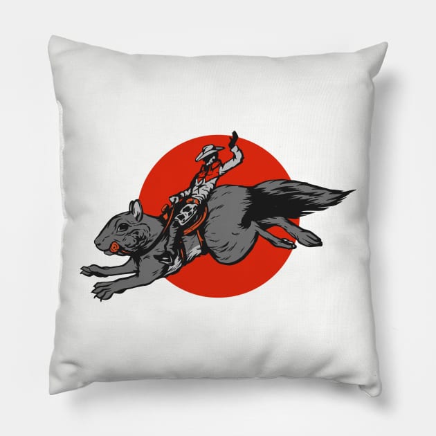 Rodeo Nut Pillow by Thomcat23