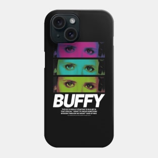 Buffy The Vampire Slayer Buffy Eyes Stack Phone Case