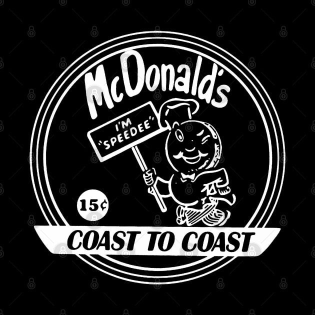 McDonald's Old Logo - Winking Burger Chef Speedee by RetroZest