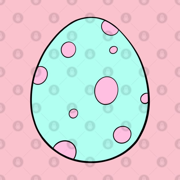 Spotted Easter Egg by Lady Lilac