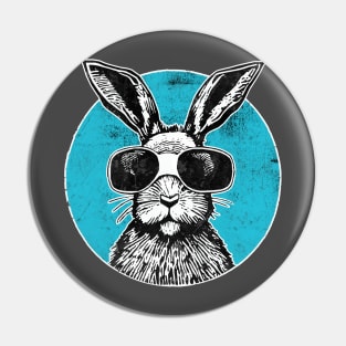 Rabbit With An Attitude Pin