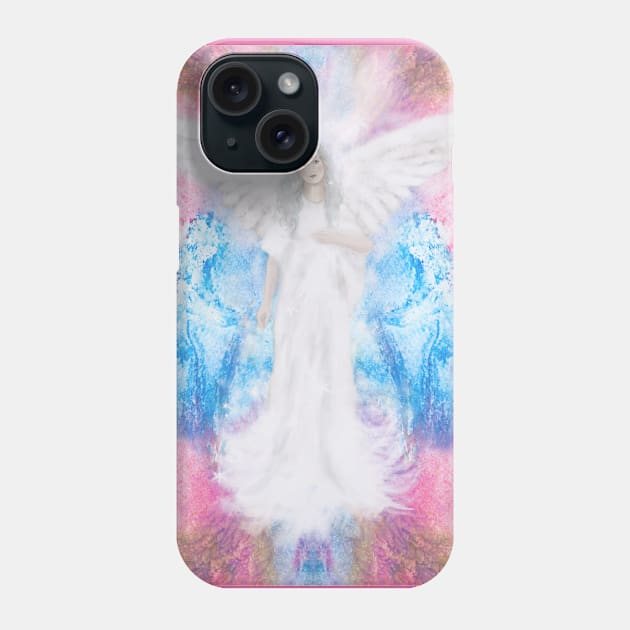 Reiki Angel of Peace and harmony - Angel Reiki Phone Case by BenitaJayne