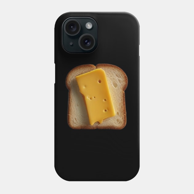 Cheese Yummy Kawaii Since Vintage Toast Bread Sandwich Phone Case by Flowering Away