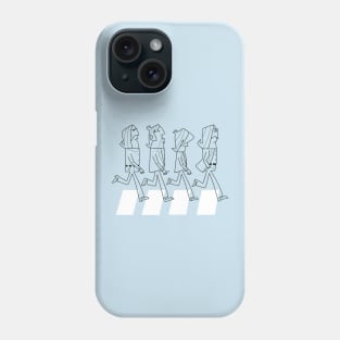 Kawaii Abbey Road Phone Case