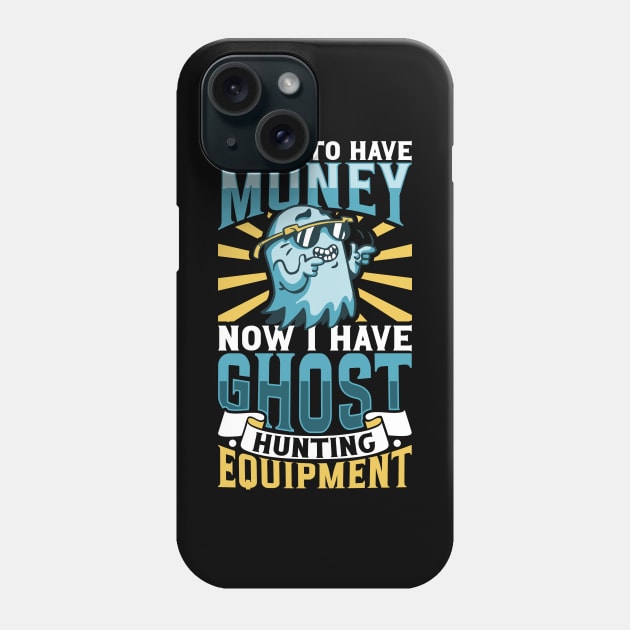 Ghost hunting equipment - Paranormal Researcher Phone Case by Modern Medieval Design