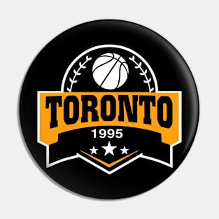 Personalized Basketball Toronto Proud Name Vintage Beautiful Pin