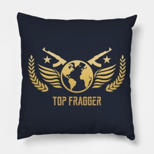 Top Fragger CSGO Counter Strike Global Offensive Gaming Pillow