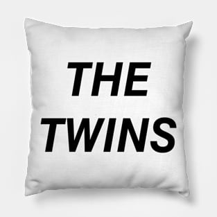 THE TWINS MATCHING Pillow