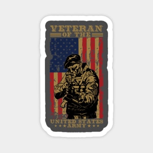 Veteran US Army T-Shirt Magnet
