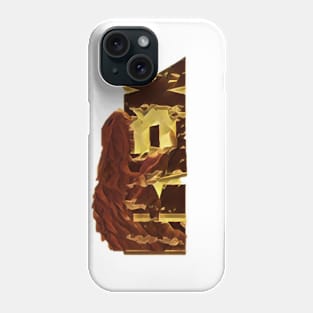 Retro T-rex Phone Case