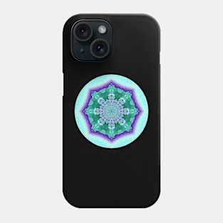 Fractal Mandala - Garden of Delights Phone Case