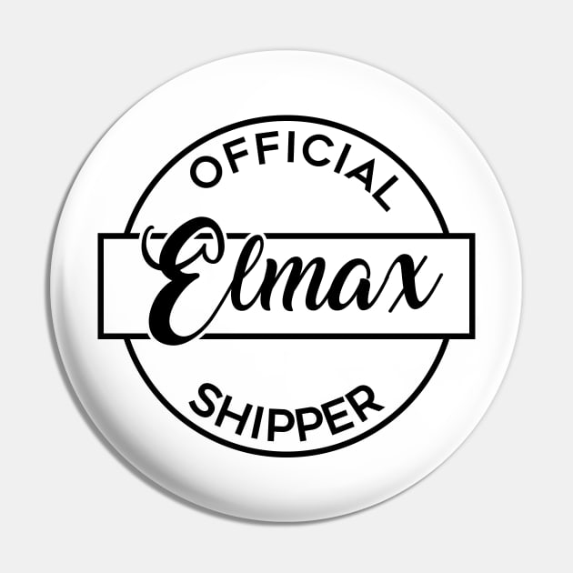 Official Elmax Shipper Pin by brendalee