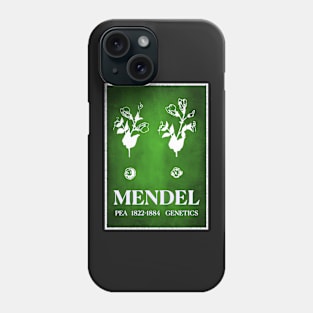 Gregor Mendel Pea and Genetics Phone Case