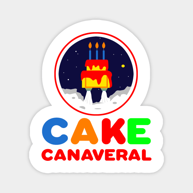 Cake Canaveral Magnet by davyandrews