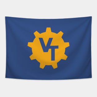 VTU Vault Logo Tapestry