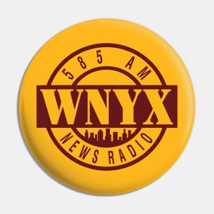 WNYX News Radio Pin