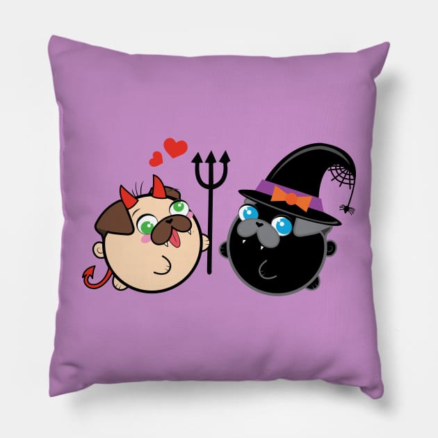 Poopy & Doopy - Halloween Pillow by Poopy_And_Doopy