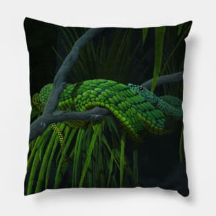 Green Mamba Pillow