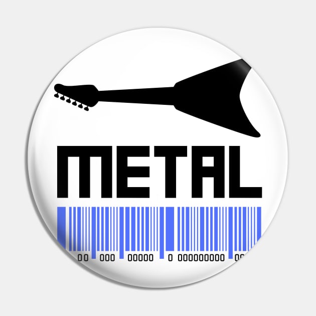 Metal Guitar Art Pin by Abeer Ahmad