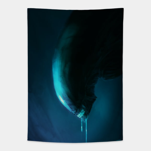 Xenomorph Tapestry by dlikt